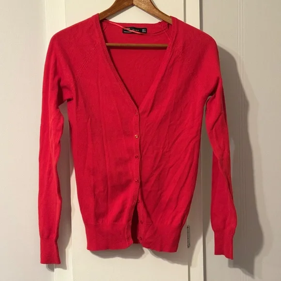 Zara Red Sweater - Picture 1 of 7